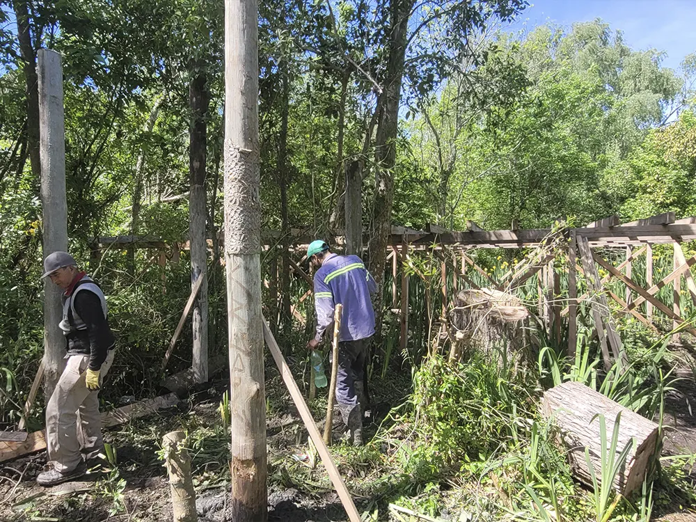 Domo geodesico en Domo del Plata